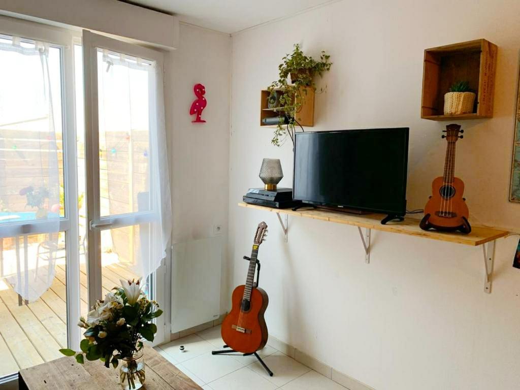 Grand studio avec terrasse à 100m du Vieux Port La Rochelle  Exterior foto